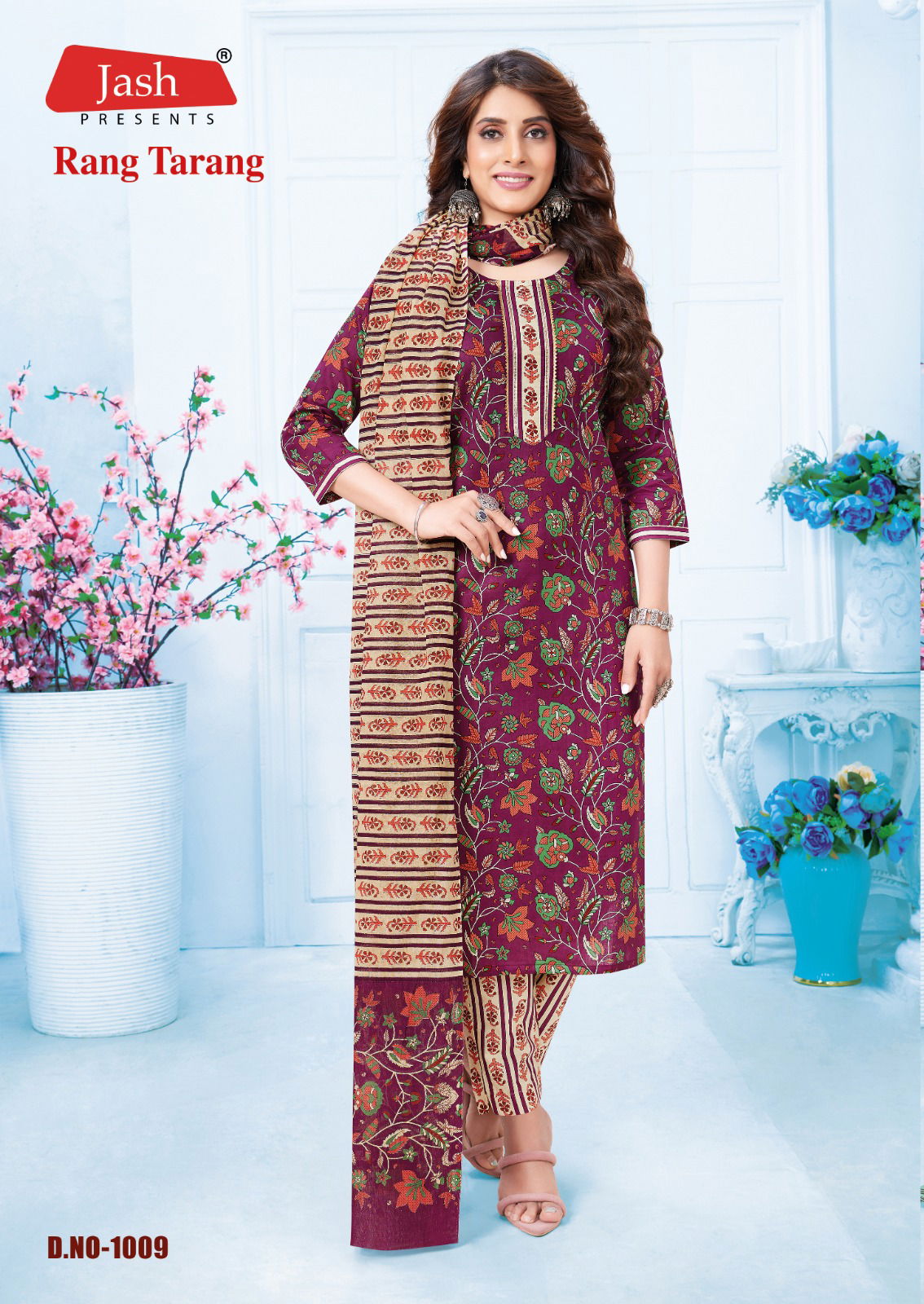 Rang Tarang By Jash Readymade Cotton Salwar Suits Catalog
